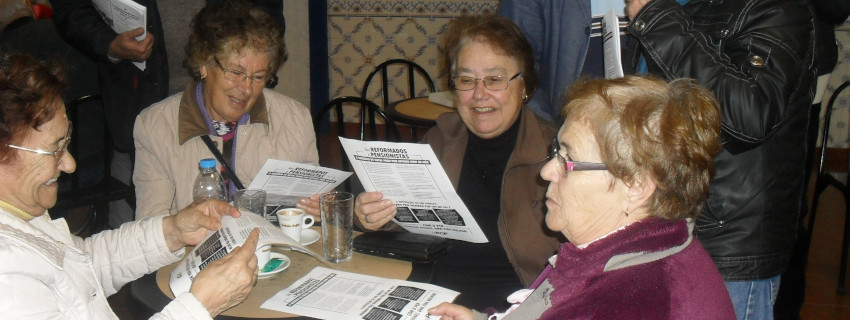 Acção de contacto e esclarecimento junto dos Reformados, Pensionistas e Idosos