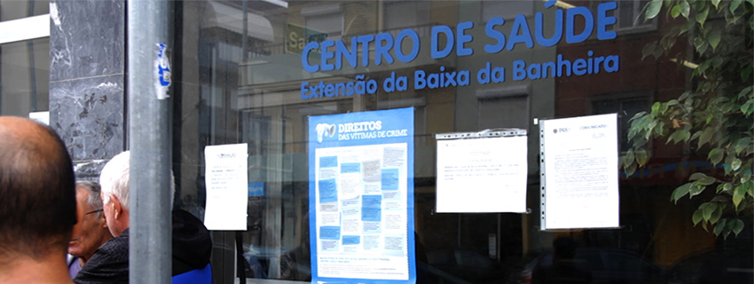 Pelo direito à saúde na Baixa da Banheira!