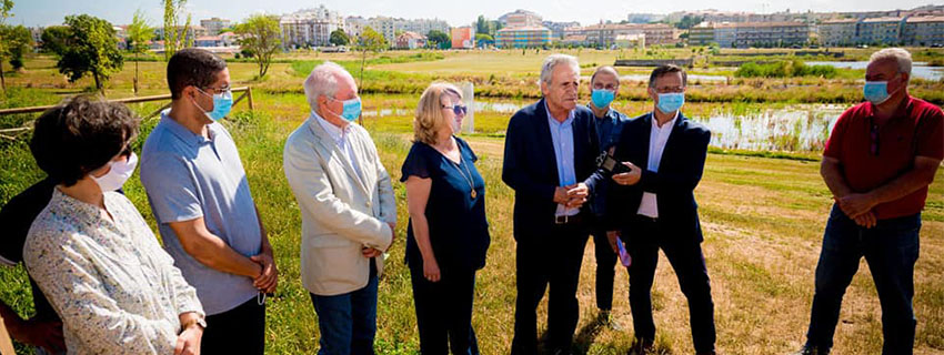 Dia Mundial do Ambiente - Jerónimo de Sousa visitou o Parque da Várzea, Setúbal